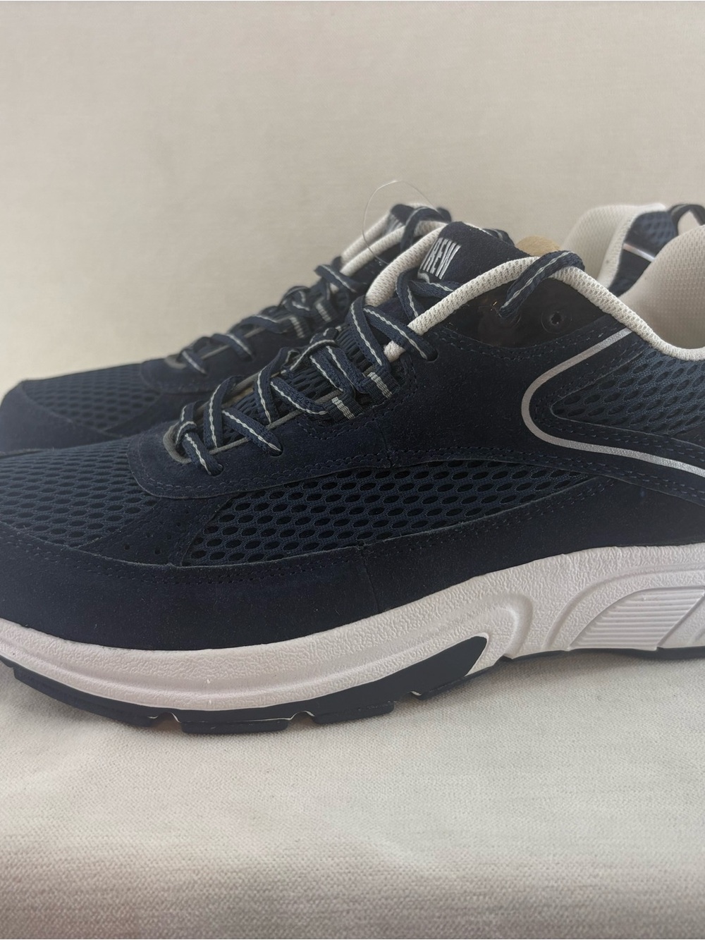 DREW orthopedic Navy suede Men's Athletic Walking Shoes size 9.4/43 NeW
